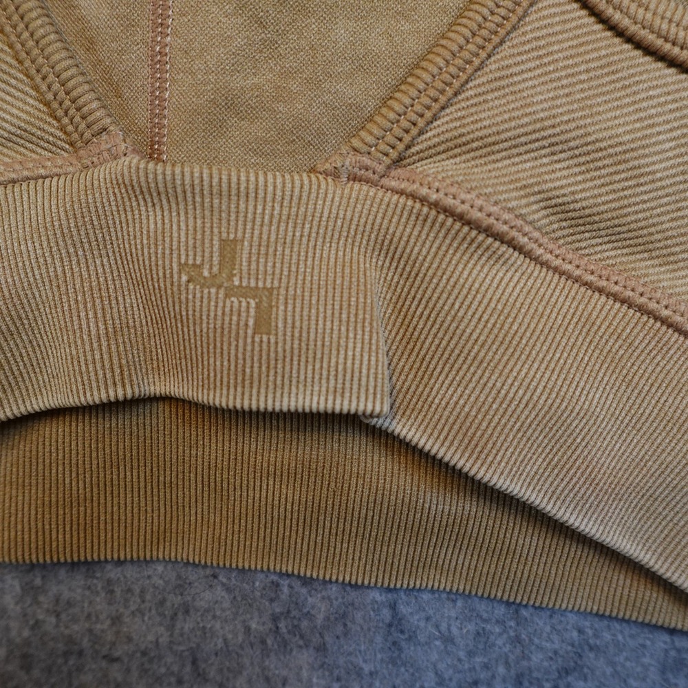 JoyLab Tan Crossback Ribbed Sports Bra - Picture 3 of 6